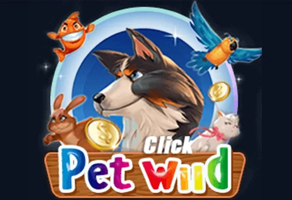 ภาพปกเกมสล็อตรูปสุนัขการ์ตูนกับสัตว์เลี้ยงตัวอื่น